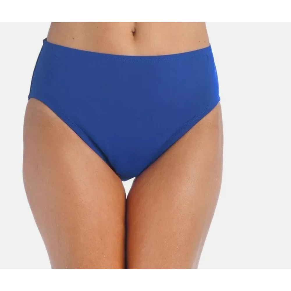 24th & Ocean Solid Mid Waist Hipster Bikini Swimsuit Bottom Navy Size 22w 14421